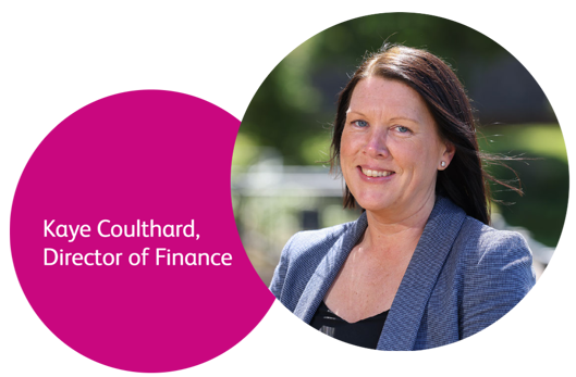 Kaye Coulthard, Director of Finance